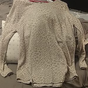EUC Leopard print sweater